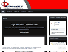 Tablet Screenshot of premafre.com